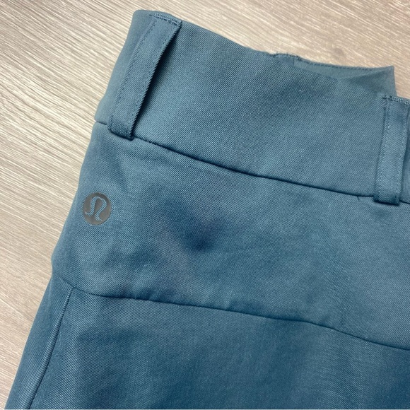 Lululemon The Lab Straight Leg Pants Size 4 Dark Teal Trousers - Picture 10 of 11